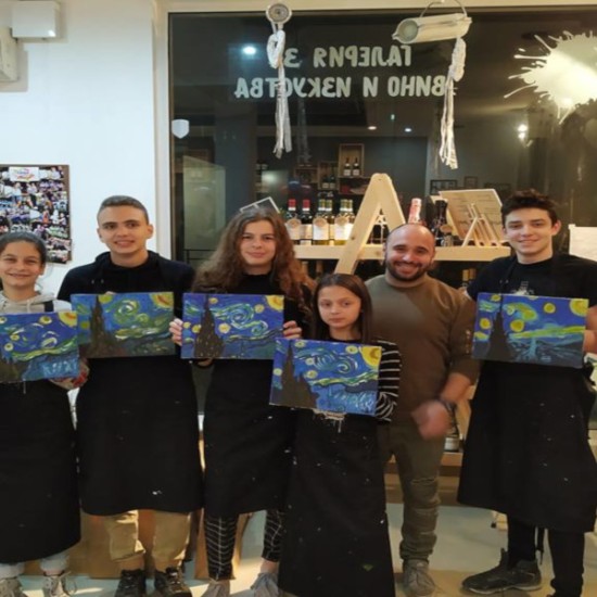 Детски рожден ден: Творческо арт занимание | Makaroon.bg