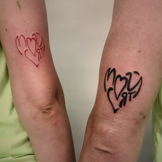 Create a forever memory with a loved one with a Tattoo for Two at Mastilnitsa from Makaroon Create a forever memory with a loved one with a Tattoo for Two at Mastilnitsa from Makaroon