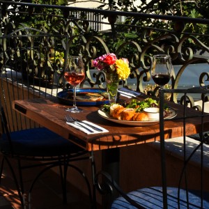 Three-course menu for two at Opera Garden, Burgas Three-course menu for two at Opera Garden, Burgas