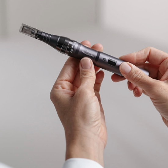 Погрижете се за кожата си с Терапия за лице с Дермапен за засилване на колаген и еластин в кожата от Makaroon Погрижете се за кожата си с Терапия за лице с Дермапен за засилване на колаген и еластин в кожата от Makaroon