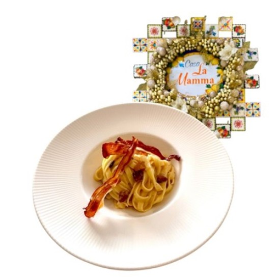 Пътуване до Италия с всяка хапка с Паста меню за двама в ресторант Pizzeria Casa La Mamma от Makaroon