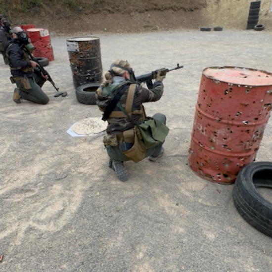 Двудневно обучение по използване на огнестрелно оръжие и CBRN от Makaroon