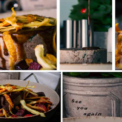 Седемстепенно меню за двама в Question Mark Bar and Grill – стил и съвършенство в кулинарията Седемстепенно меню за двама в Question Mark Bar and Grill – стил и съвършенство в кулинарията