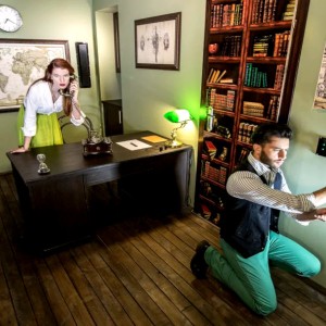 Escape room in parallel universe for two: The mysteries of Professor Lind Escape room in parallel universe for two: The mysteries of Professor Lind