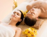 Enjoy a shared spa experience and red wine for two from Makaroon