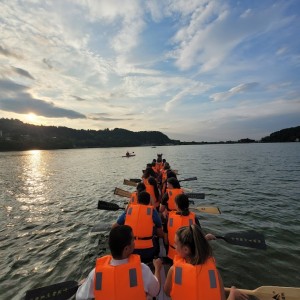 Dragon fury on Pancharevo Lake – rowing on a Dragon boat + photo shoot Dragon fury on Pancharevo Lake – rowing on a Dragon boat + photo shoot