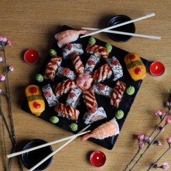 Споделено суши изживяване - сет за двама от Sakura Sushi, гр. Благоевград