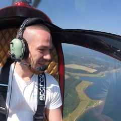 Полет с жирокоптер край Ихтиман 