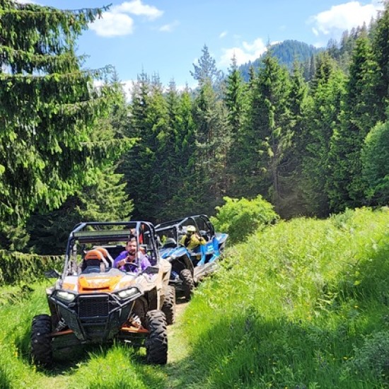 Пролетно сафари RZR край Пампорово за двама души от Makaroon