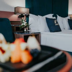 Две нощувки със закуски и вечери за двама в Spa Hotel Santè, Велинград  Две нощувки със закуски и вечери за двама в Spa Hotel Santè, Велинград
