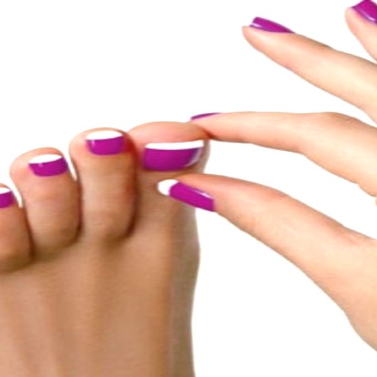 Пакет маникюр и педикюр с UV гел лак | Makaroon.bg