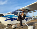 Урок по пилотиране на двуместен самолет до София от Makaroon