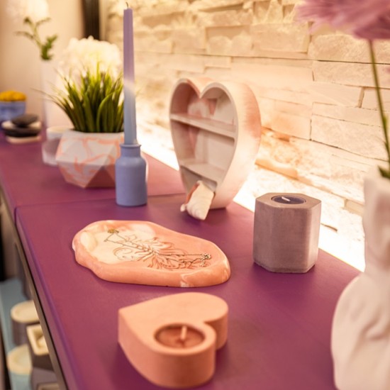 Tворете по разчупенo с Арт ателие за изработка на декорация от бетон и микроцимент от Makaroon