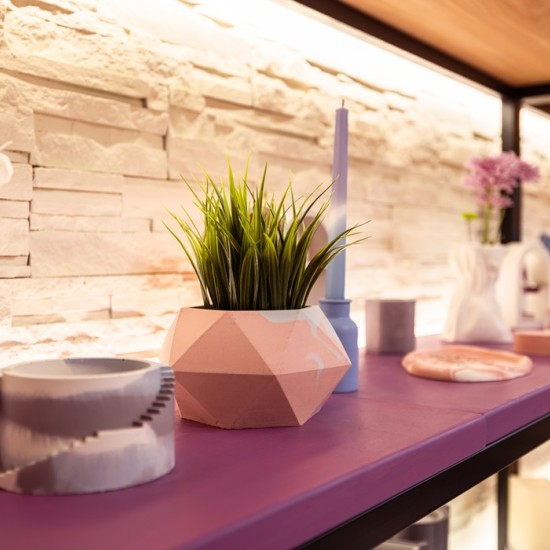 Tворете по разчупенo с Арт ателие за изработка на декорация от бетон и микроцимент от Makaroon