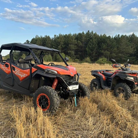Опознайте природата на морската столица с "Тур с UTV CF Moto 1000cc за един" край Варна от Makaroon Опознайте природата на морската столица с "Тур с UTV CF Moto 1000cc за един" край Варна от Makaroon