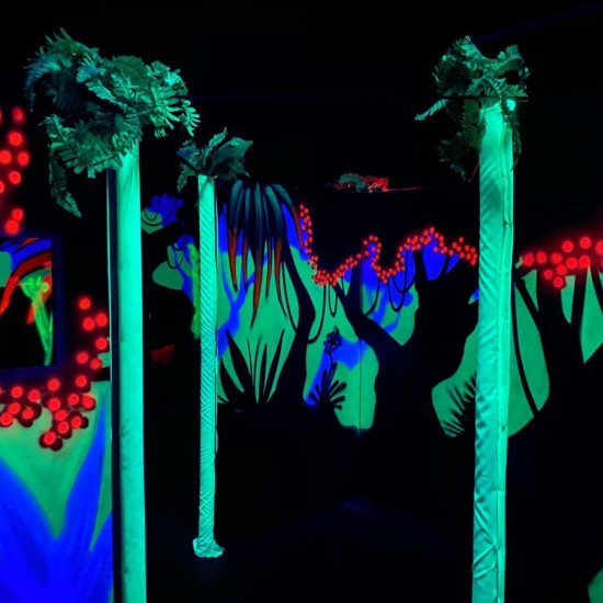 Подарете едно ярко забавление с „Една игра на Лазерна арена за двама“ от Makaroon