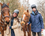 Конна езда за двама - зимна приказка сред природата край Своге от Макароон