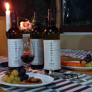 Tasting of 3 wines with lunch or dinner for two at Rupel Winery