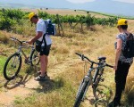 By bike in nature + good wine with "Bike tour from Rupel winery to Orbelus winery for two" from Makaroon