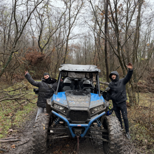 Extreme trip with a 4-seater UTV for one person near Varna Extreme trip with a 4-seater UTV for one person near Varna