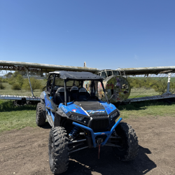 Extreme trip with a 4-seater UTV for one person near Varna Extreme trip with a 4-seater UTV for one person near Varna