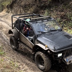 Extreme off-road tour for up to two advanced with a modified jeep near Varna Extreme off-road tour for up to two advanced with a modified jeep near Varna