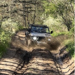 Extreme off-road tour for up to two advanced with a modified jeep near Varna Extreme off-road tour for up to two advanced with a modified jeep near Varna