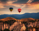 Панорамно издигане с балон край Правец с включено видеозаснемане от Макароон
