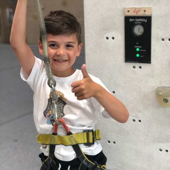 Sport, climbing and fun with "Individual climbing training at Momentum Indoor Climbing" from Makaroon