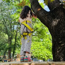 Въжен тролей, пица и сладолед - незабравимо преживяване за деца над 12 г. в Приключенски парк Юнак Въжен тролей, пица и сладолед - незабравимо преживяване за деца над 12 г. в Приключенски парк Юнак