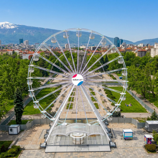 Споделено забавление със Семеен билет за най-високото виенско колело в България от Makaroon