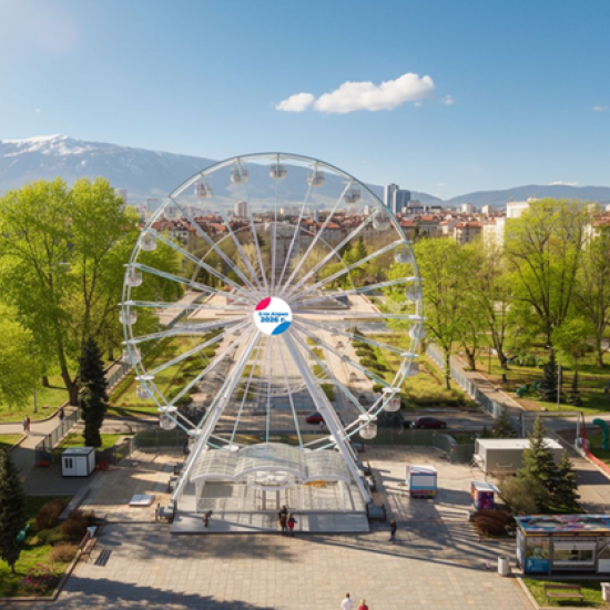 Споделено забавление със Семеен билет за най-високото виенско колело в България от Makaroon