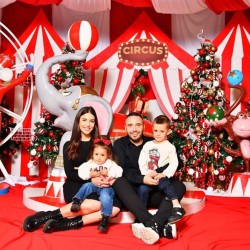 Professional family Christmas photo shoot for up to 6 people with 4 decors + 100 frames with color processing in Plovdiv Professional family Christmas photo shoot for up to 6 people with 4 decors + 100 frames with color processing in Plovdiv