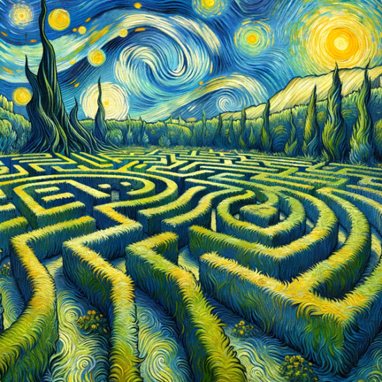 Изживейте несравнимото приключение в ескейп стая Лудостта на Гения, вдъхновена от живота и творчеството на Винсент Ван Гог, от Makaroon