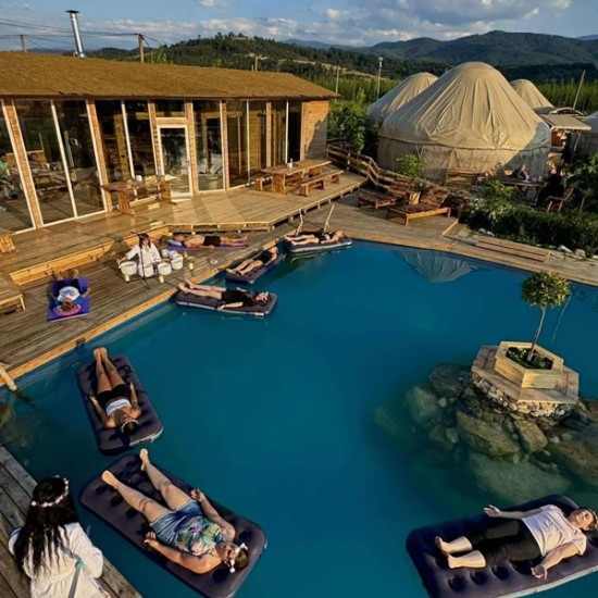 Awaken your body and balance your energy with Floating Sound Therapy with Yoga and Breathing Practices in Velingrad from Makaroon Awaken your body and balance your energy with Floating Sound Therapy with Yoga and Breathing Practices in Velingrad from Makaroon