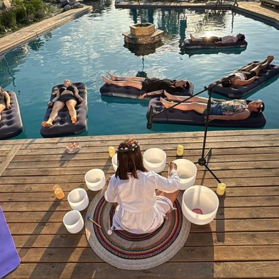 Awaken your body and balance your energy with Floating Sound Therapy with Yoga and Breathing Practices in Velingrad from Makaroon Awaken your body and balance your energy with Floating Sound Therapy with Yoga and Breathing Practices in Velingrad from Makaroon