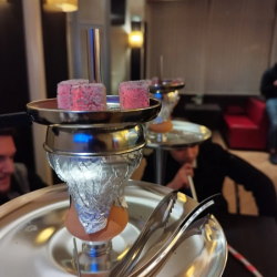 Hookah experience for four + lemonade and treats at the Hookah Bar Terrasata Hookah experience for four + lemonade and treats at the Hookah Bar Terrasata