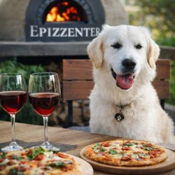 Вино, пица и четири лапи за двама с Bella в пицария Epizzenter