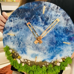 Workshop for making a marine clock from epoxy resin 30x30 cm in Varna Workshop for making a marine clock from epoxy resin 30x30 cm in Varna