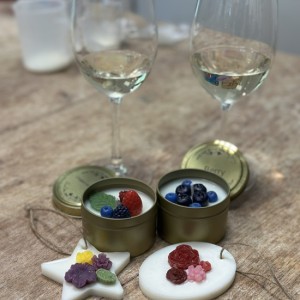 Свещи и вино - творческа работилница за един човек в Банско