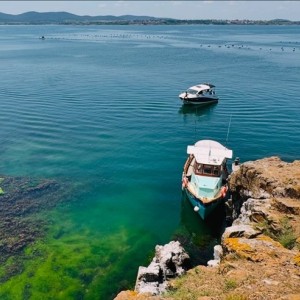 Dive into the magic of Sozopol with a 4-hour boat trip for up to 10 people