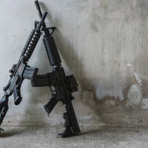 Стрелба с 3 вида оръжие - пакет Counter-Strike с Глок, AR15 и Калашник в Хасково