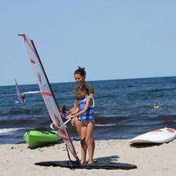 Individual windsurfing, Hawaiian surfing, SUP or kayaking lesson for children from Nestinarka Surf School, Tsarevo Individual windsurfing, Hawaiian surfing, SUP or kayaking lesson for children from Nestinarka Surf School, Tsarevo