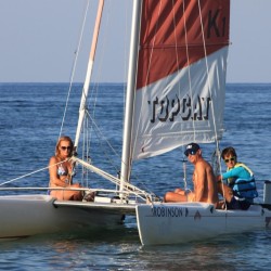 Sea trip with a sailing catamaran for two around Tsarevo Sea trip with a sailing catamaran for two around Tsarevo