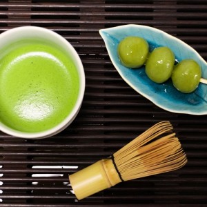 Workshop for traditional Japanese sweets Dango mochi and Matcha tea at TeaToria - discover the delicious secrets of the East